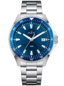 A69530-1S8I Inex Mens 100m Sport Steel Blue 38mm