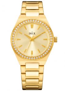 A69532-1D7I Inex Ladies 100m Golden Crystal 35mm