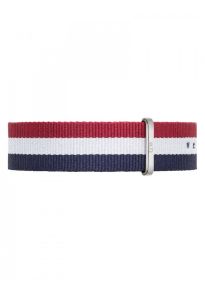 ADW00200017 Wristband Daniel Wellington Classic Cambridge Sølvfarvet 20 mm DW00200017