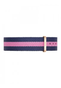 ADW00200033 Wristband Daniel Wellington Classic Winchester Rosegoldfarvet Sølvfarvet 18 mm DW00200033
