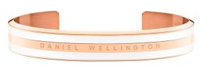 ADW00400005 Daniel Wellington Classic Satin White Rosegoldfarvet Bracelet DW00400005 - Medium