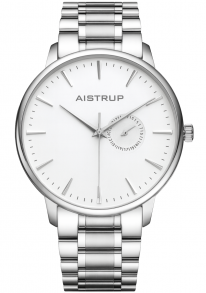 AIW8201 Aistrup Rounded Elegance Silver White Sapphire AIW8201