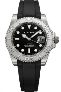 AIW8802 Aistrup Mens 100m Steel Sapphire 40mm