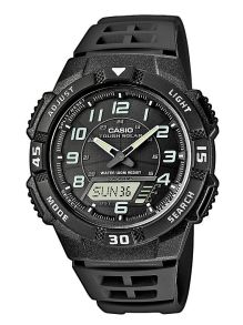 AQS800W 1BVEF Casio Classic Sort - AQ-S800W-1BVEF