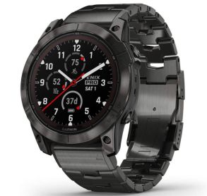 010-02778-30 Garmin Fenix 7X Pro - Sapphire Solar Edition Carbon Grey DLC Titanium 010-02778-30