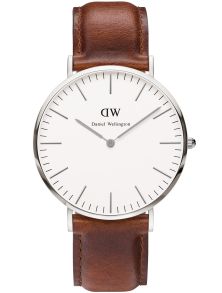 ADW00100021 Daniel Wellington Classic St Mawes (St Andrews) Sølvfarvet Men 0207DW