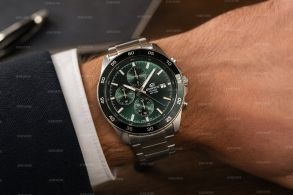 EFR-526D-3AVUEF Casio Edifice Green Steel Chronograph 43mm