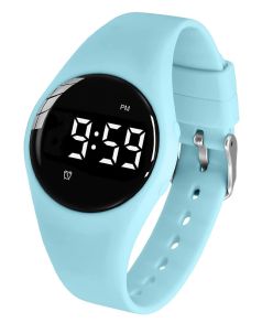 FIBEX15V2LIGHTBLUE Sengetidsur med stille påmindelser | FIBEX15V2LIGHTBLUE