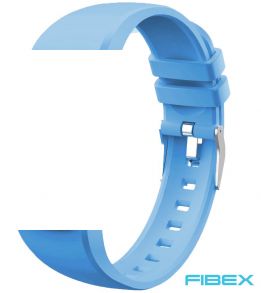 FIBEX15V3BLUE-strap Blue Silicone Strap for Fibex Vibrating Reminder Watch FIBEX15V3BLUE