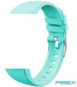 FIBEX15V3TURQUOISE-strap Turquoise Silicone Strap for Fibex Vibrating Reminder Watch FIBEX15V3TURQUOISE-strap