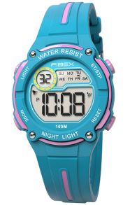 FIBEX76IP003 Vandtæt digitalt børnesportsur | FIBEX76IP003