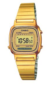 LA670WEGA-9EF Casio Classic Guldfarvet LA670WEGA-9EF