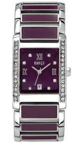 A58922S10S Lilla dameur - Mango Dame Stål Lilla A58922S10S - LIQ