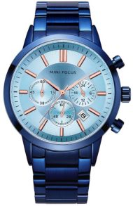 MF0188G.05 Mini Focus Classic Chronograph Blue Steel 0188