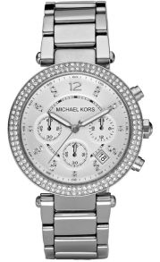 MK5353 Michael Kors Parker Sølvfarvet Glitz MK5353 - LQ - RIP
