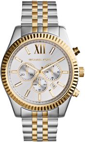 MK8344 To-farvet Michael Kors armbåndsur - Michael Kors Lexington MK8344