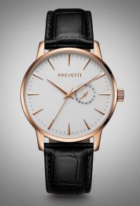 PR12005 Prevetti Hamptons Rosegoldfarvet/Black PR12005