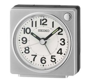 QHE196S Seiko Alarm Clock Quite Sweep Second Hand QHE196S