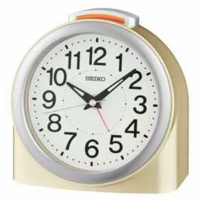 QHE211G Seiko Alarm Clock Quiet Sweep Second Hand QHE211G