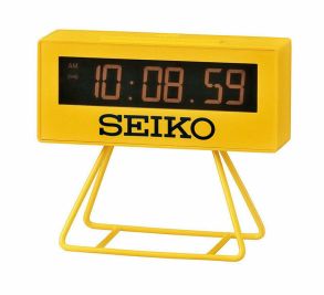 QHL062Y Seiko Mini Marathon Alarm Desk Clock QHL062Y