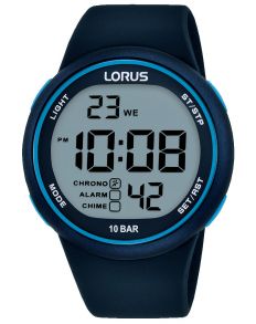 R2347QX9 Lorus Mens Blue Sports Digital 44mm