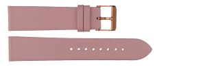 PMS700C-CS1508007 Carrie Taylor Pink Leather Strap (20mm) Rosegoldfarvet