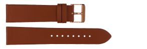 PMS428C-CS1508 Carrie Taylor Caramel Leather Strap (20mm) Rosegoldfarvet