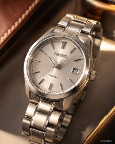 SUR369P1 Seiko Mens Titanium Sapphire 40mm