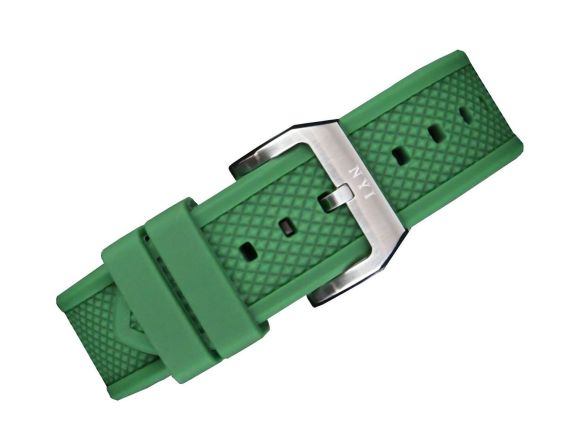 New York Incredibles 22mm Strap Green Silicone