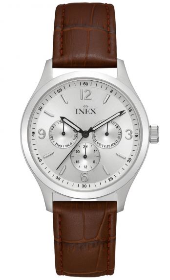Inex Mens Sølvfarvet/Sølvfarvet A12162S4I