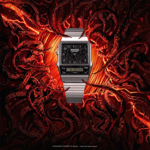 Casio G-Shock Stranger Things Collaboration Models AQ-800EST-1AER